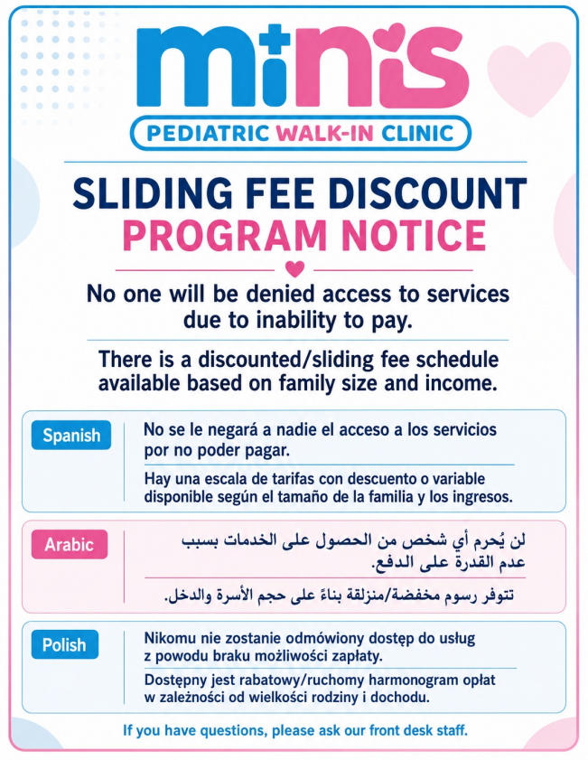 Sliding Fee Discount Program -